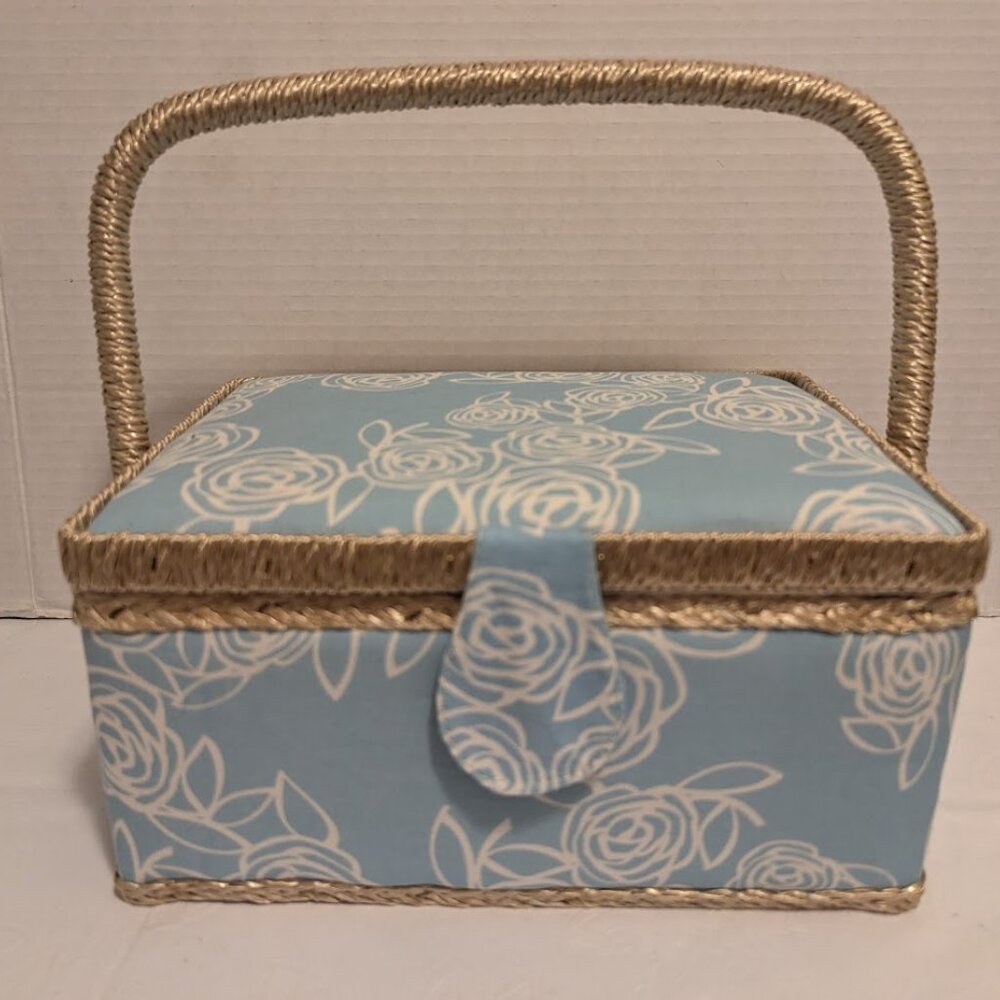 Complete Sewing Basket w Everything You Need to Get Started